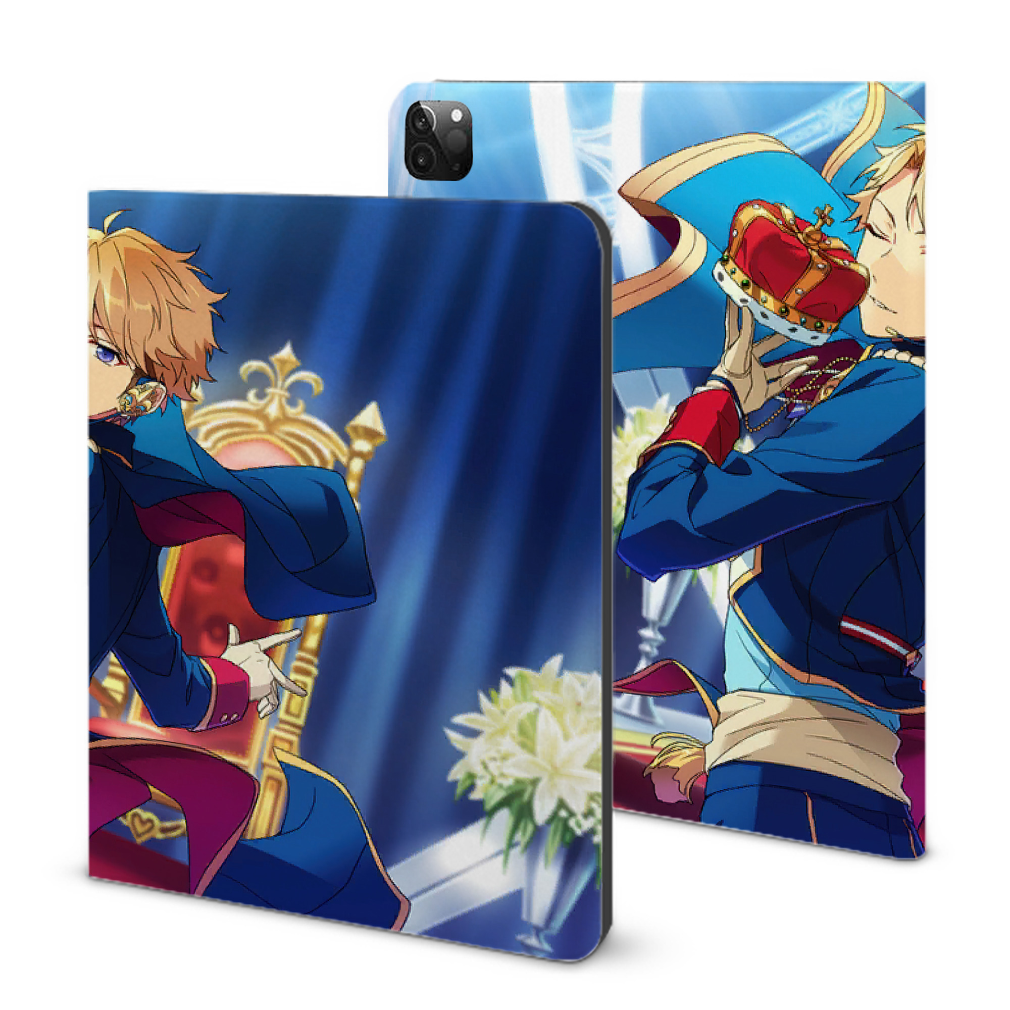 （画像用） あんさんぶるスターズ! Ensemble Stars IPadケース ペンホルダー付き ブックスタイルデザイン